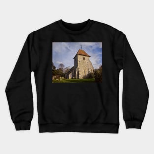 Aldworth Church in Berkshire Crewneck Sweatshirt